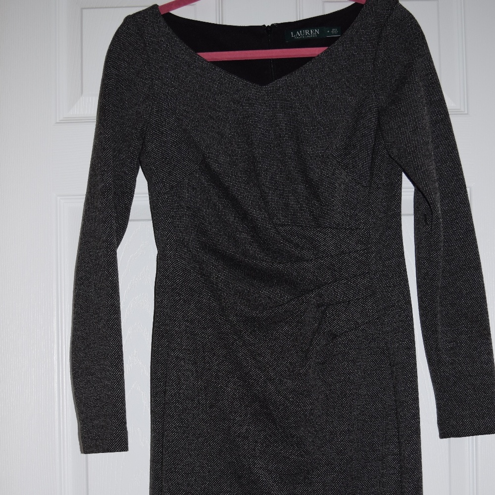Lauren by Ralph Lauren Grey Dress